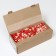 Sprinking confectionery "pearls" of rice grain in color glaze, red/silver, 1.5 kg