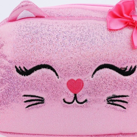 Baby Bag with lightning, long belt, pink color-3