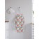 Apron kitchen with a photo print "Flower panel", adjustable, size OS