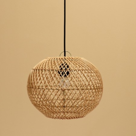 Ceiling Lamp from Rotan "Andri" 1x120W, E27, 30x30x25 cm-2