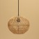 Ceiling Lamp from Rotan "Andri" 1x120W, E27, 30x30x25 cm