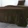 Aville cover, size 160x220 cm, chocolate color
