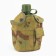 Army hiking Flabog "Adventure" 1 l for water, with a pot, plastic, green, case moss