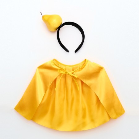 Carnival set "Tender pear" cape, rim