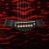 Acoustic guitar Music Life QD-H38Q-HW, red