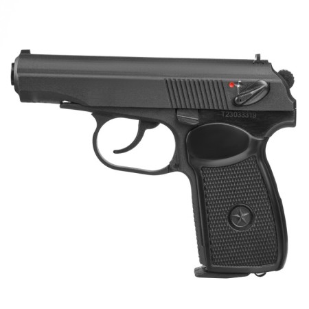 Pneumatic pistol "MP-654K" cal. 4.5 mm, 3 j, bldg. metal, up to 110 m/s, matte-2