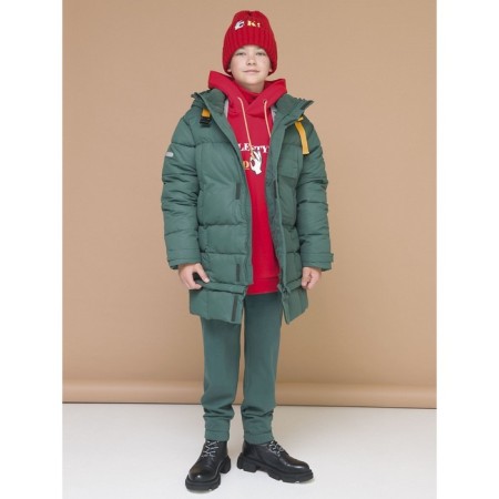 Sweatshirt for boys, height 116 cm, red color-4