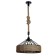 Bayerlux suspension lamp Bayerlux "Düssel" 1x40W E27 Black 40x40x112 cm