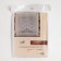 Tulle to the kitchen without curtain tape, 175x145 cm, white color, 100% polyester