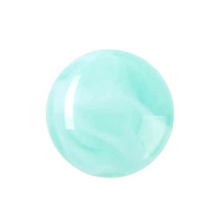 Cappio pen pen, d = 33 mm, acrylic, turquoise color, 8 pcs.-2