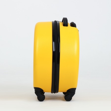 Small suitcase 18 "on lightning, yellow color-2