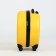 Small suitcase 18 "on lightning, yellow color