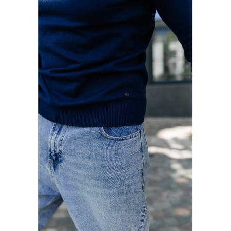 Jumper male ise, size 56, dark blue color-13