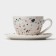Set of Porcelain Magistro TERAZZO, 4 objects: 2 cups 150 ml, 2 saucers d = 12.5 cm