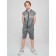 Sports suit for a boy, height 170 cm, light gray color