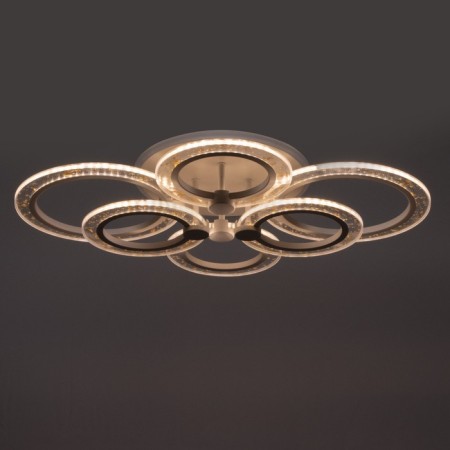 Люстра с ПДУ 1888/6 LED 108Вт диммер белый 44х62х12 см BayerLux-13