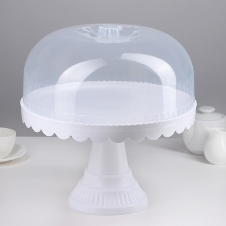 Cake with a lid, 32.5 × 32.5 × 34 cm, color mix-5