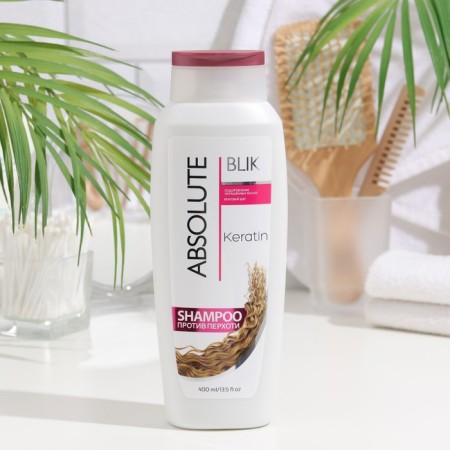 ABSOLUTE BLIK hair shampoo against dandruff, Keratin, 400 ml