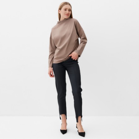 Longsliv Women's Minaku: Casual Collection Color Chocolate, Rr. 52-1