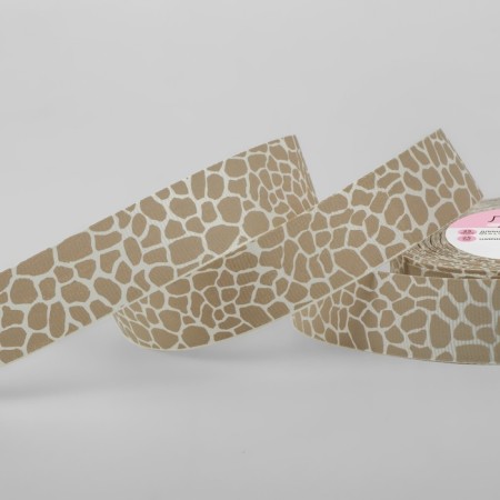 Republic tape "Giraffe", 25 mm, 23 ± 1 m, cream color