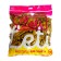 Latex ball 12 ", metal, set 100 pcs., Golden color