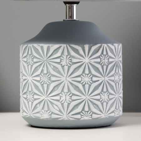 Lyoda table lamp E14 40W gray 20x20x29 cm-3