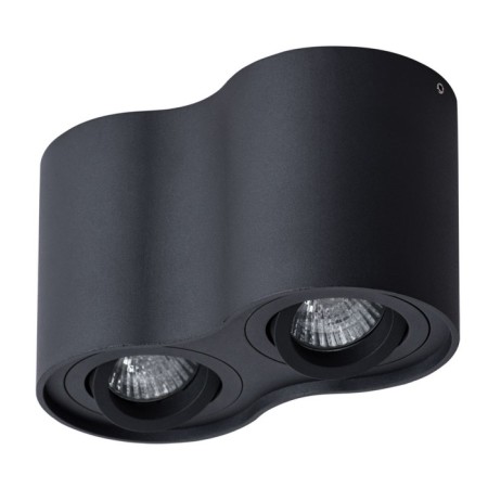 FALCON lamp, 2x50W GU10, black color