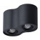 FALCON lamp, 2x50W GU10, black color