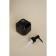 Doserator for liquid soap of the share of Artemis, 380 ml, black color