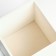 Kashpo - wooden box 13.5x13.5x30 cm, white