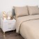 Bed linen 2 joint venture "Sandy", size 220x240 cm, 175x215 cm, 50x70 cm - 2 pcs