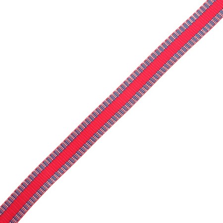 Leash of kapron -colored zoonik, 2 m x 2.5 cm, mix of flowers-2