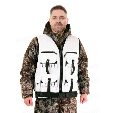 Payer Hunter vest, size 46-50, white color
