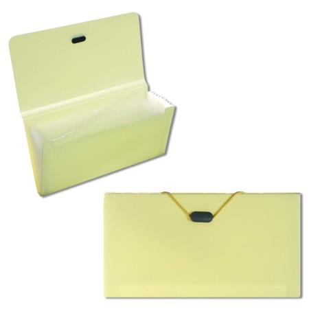 A65 elastic band, 12 departments, yellow patterns, pastel