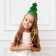 New Year's carnival set "Little Christmas tree", rim, wand, for the New Year