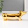 Souvenir ceramics stand for the Golden Dachshund Ring 4.5x15x5.5 cm