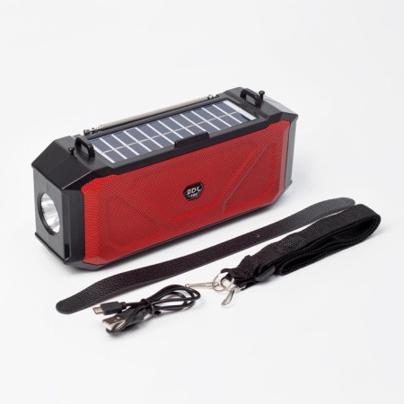 Battle Light, 5 W, 1200 mAh, IPX5, Bluetooth, AUX, USB, Radio, Solch Battery, Mix-6