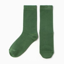 Women's socks long minku, col. dark green, rr 36-39
