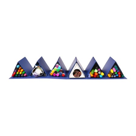 Drawing set, with coloring, blue-23