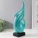 Souvenir Ceramics "Abstraction. Sea arrows" turquoise 7.5x18.5x41 cm