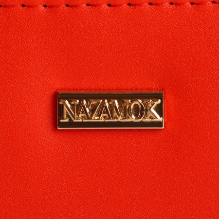 Youth wallet "Nazamok" 12.5x9x2 cm, red color-4