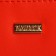 Youth wallet "Nazamok" 12.5x9x2 cm, red color