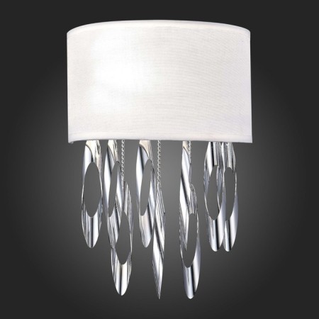 Sconces st. SL1353.101.01. Nettuno. 1x60 W, E14, 20x29 cm, color chromium-2