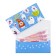 Money envelope "Happy Birthday!" blue background, dog, 8.5 x 17 cm