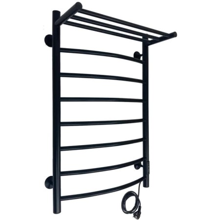 Electric towel "Sanprise" Classic P8, 500x800 mm, universal, black-4