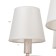 Chandelier 2149/5 E14 40W white with a golden patina 57x57x38 cm Bayerlux