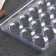 Form for chocolate and sweets "Diamond", 18 cells, 22 × 11 cm, color transparent color