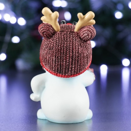 New Year's figure "Snowman" 9x8x12cm-2