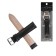 Solomon watch strap, 20 mm, genuine leather, L-20 cm, black