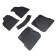 Rubber rugs ’grid’ for Audi A6 (C5), 1997-2004